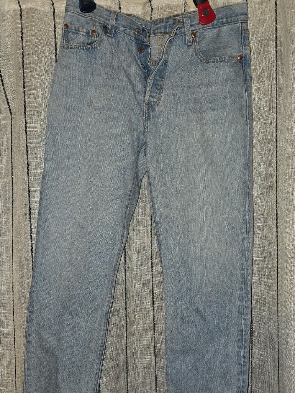 Levi's Men's Straight Light Wash Denim Jeans